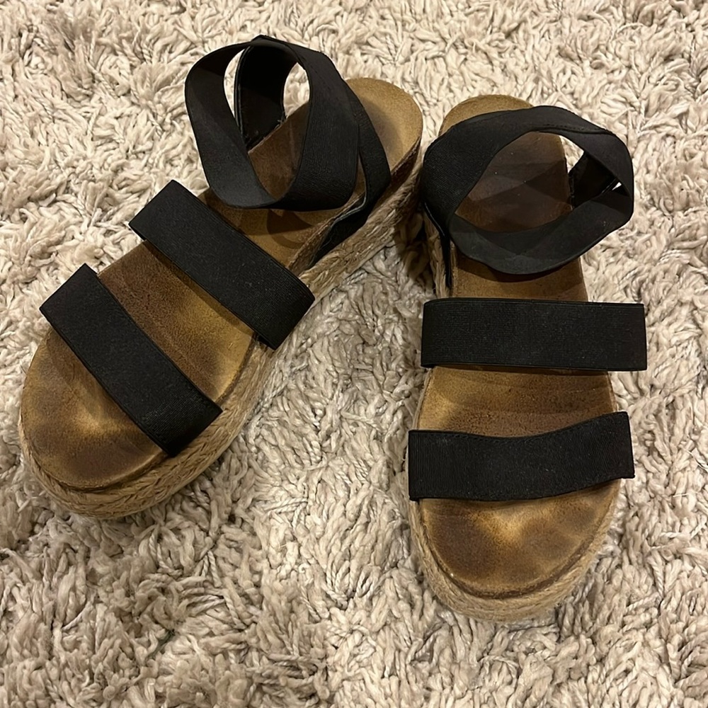 Black sandals